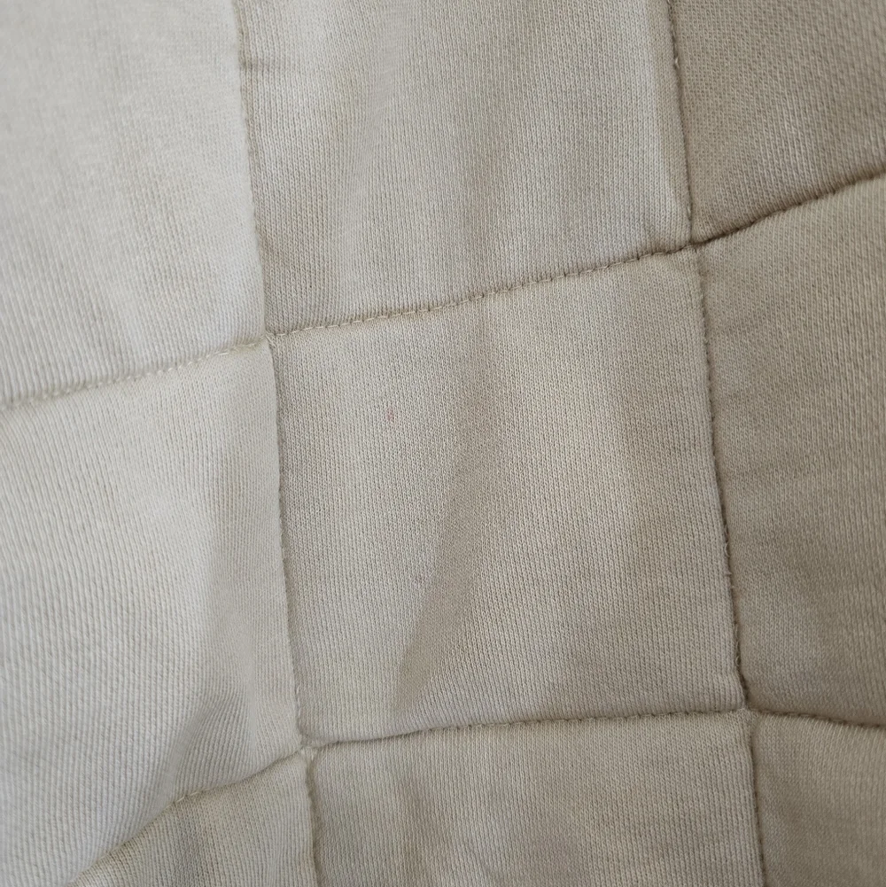 Free People Dolman Quilted Knit Jacket In Vanilla Creme XL Oversized Casual - Picture 14 of 15